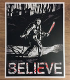 Believe Art Print