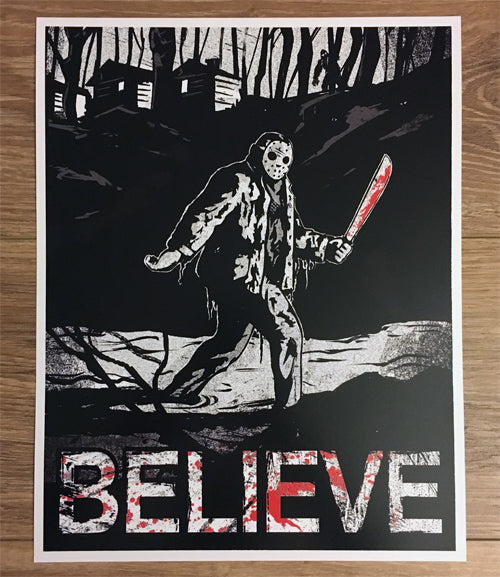 Believe Art Print