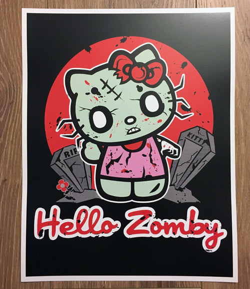 Zombie Pet Art Print